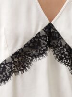 Ennis Satin Lace Top - Image 3